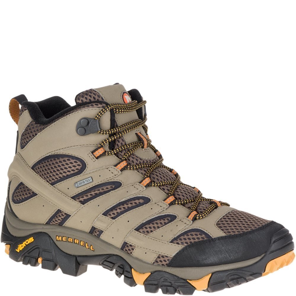 Merrell Men's Moab 2 Mid Gtx Hiking Boot, Walnut, 10 M US